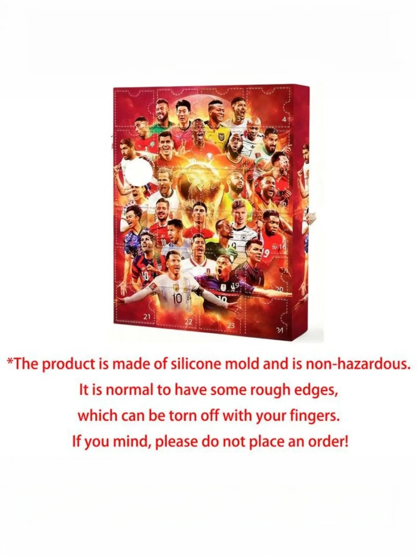 World Cup Advent Calendar World Cup Football Blind Box Interesting Character Desktop Display