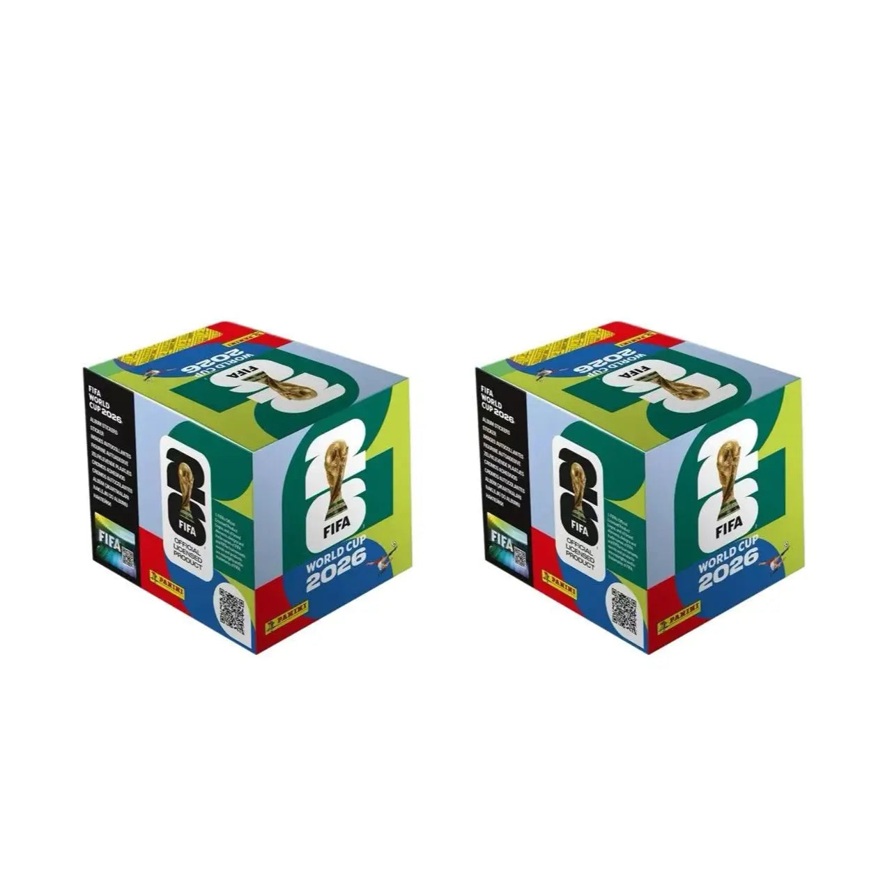 [Live Open] Panini FIFA World Cup 2026 Sticker Collection: 50-Pack Box - 350 Stickers Total - [International Edition]