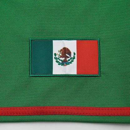 V-Neck Mexico Guadalupe Embroidered Baseball Jersey,Men'S Gift,Button Short Sleeve Sports Jersey,Loose Breathable Soft Comfort,Gift for Game Day