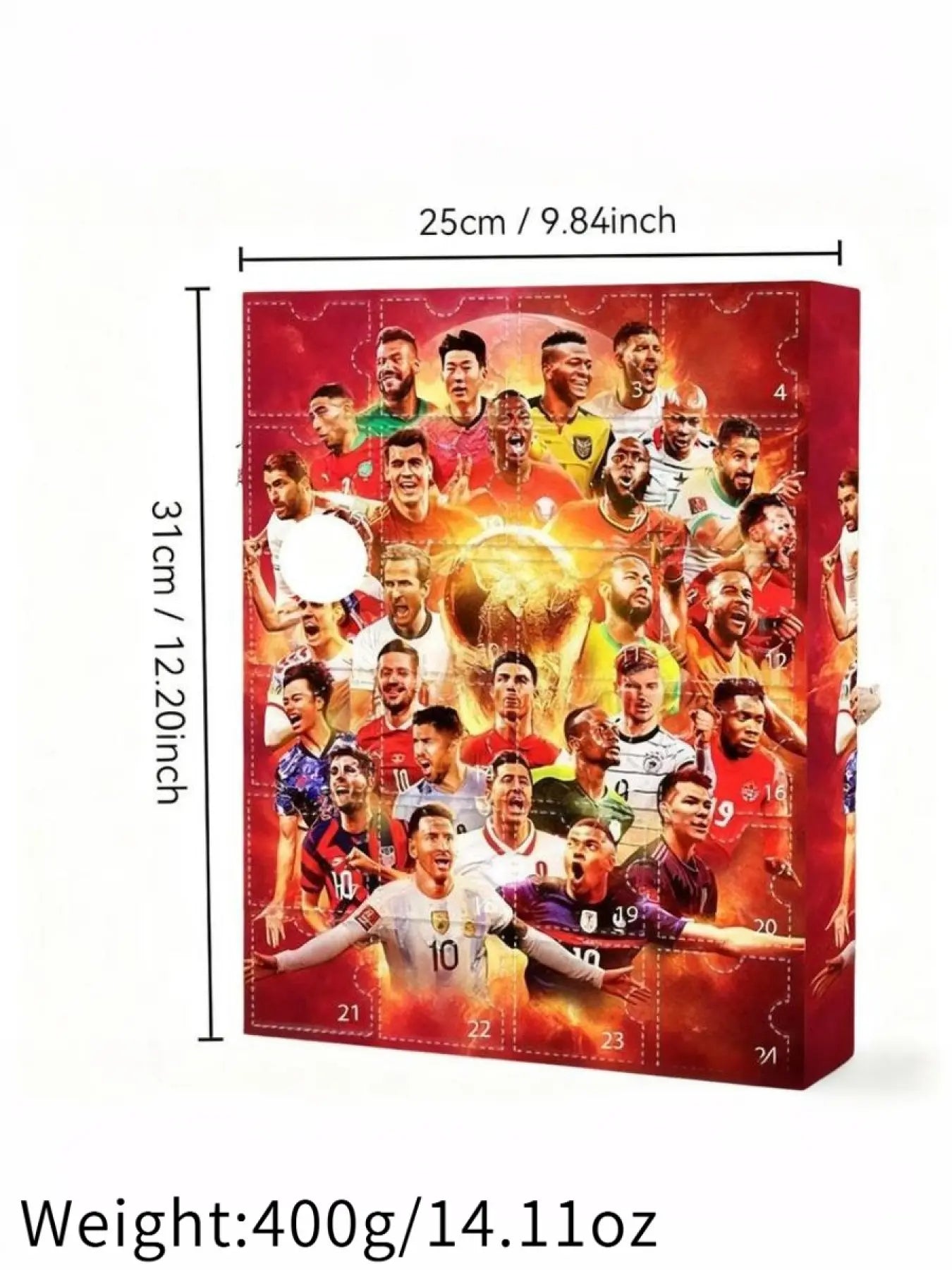 World Cup Advent Calendar World Cup Football Blind Box Interesting Character Desktop Display