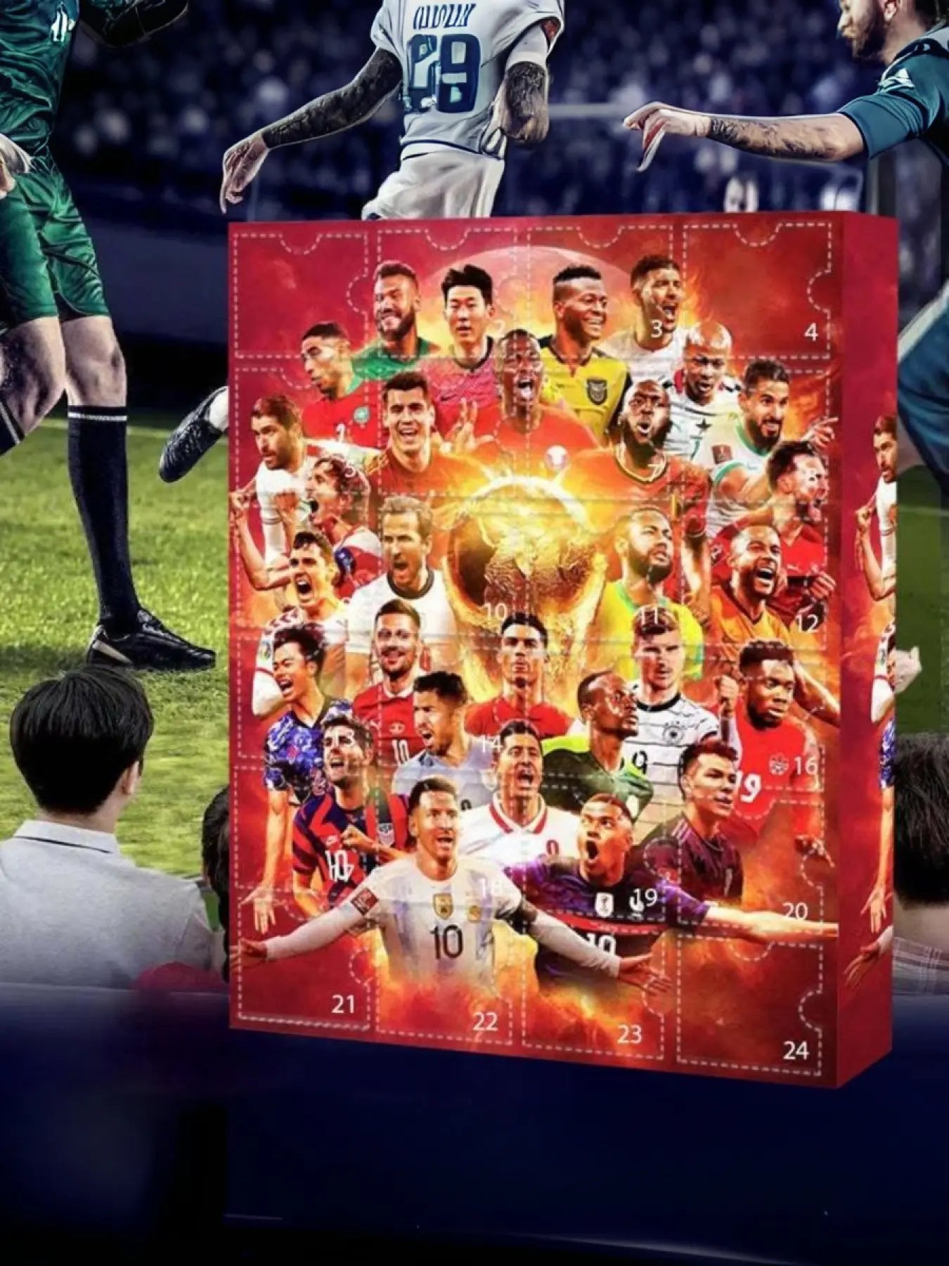 World Cup Advent Calendar World Cup Football Blind Box Interesting Character Desktop Display