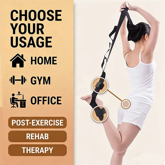 Rehabilitation Training Ligament Stretch Band Ankle Joint Correction Foot Drop Stroke Hemiplegia Yoga Stretching Band