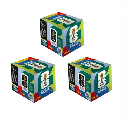 [Live Open] Panini FIFA World Cup 2026 Sticker Collection: 50-Pack Box - 350 Stickers Total - [International Edition]