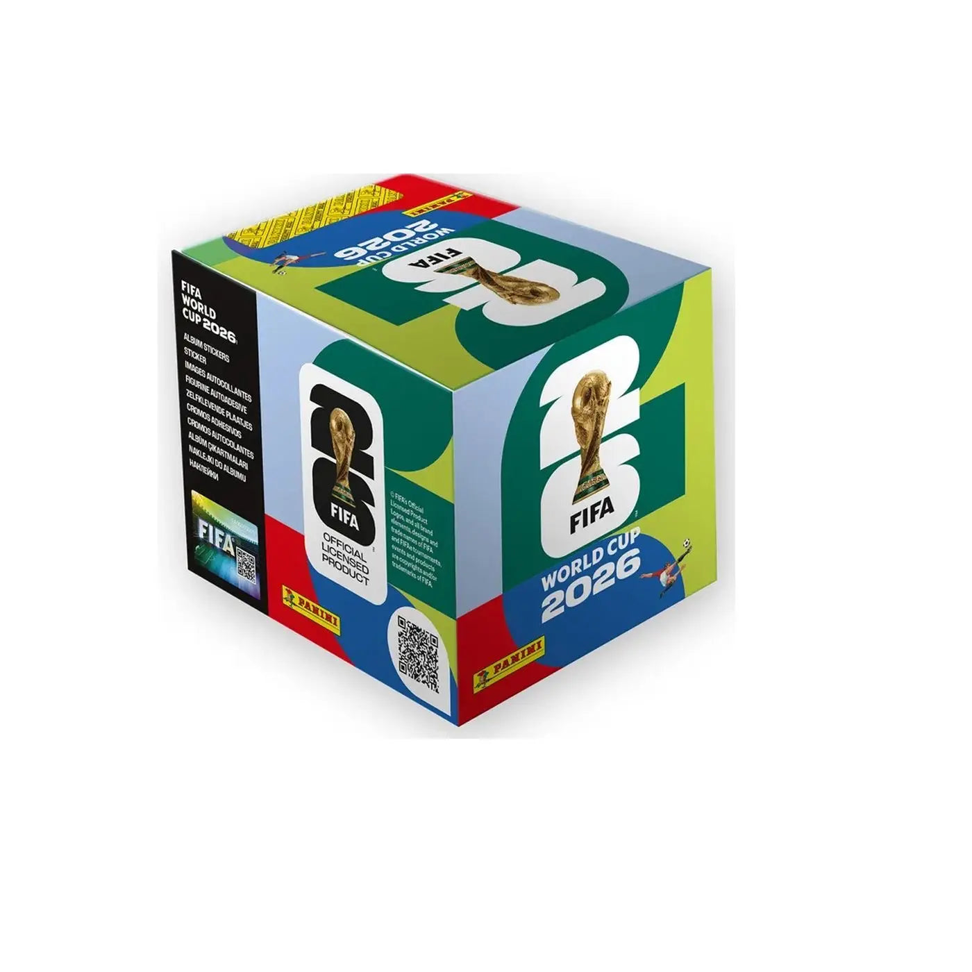 [Live Open] Panini FIFA World Cup 2026 Sticker Collection: 50-Pack Box - 350 Stickers Total - [International Edition]