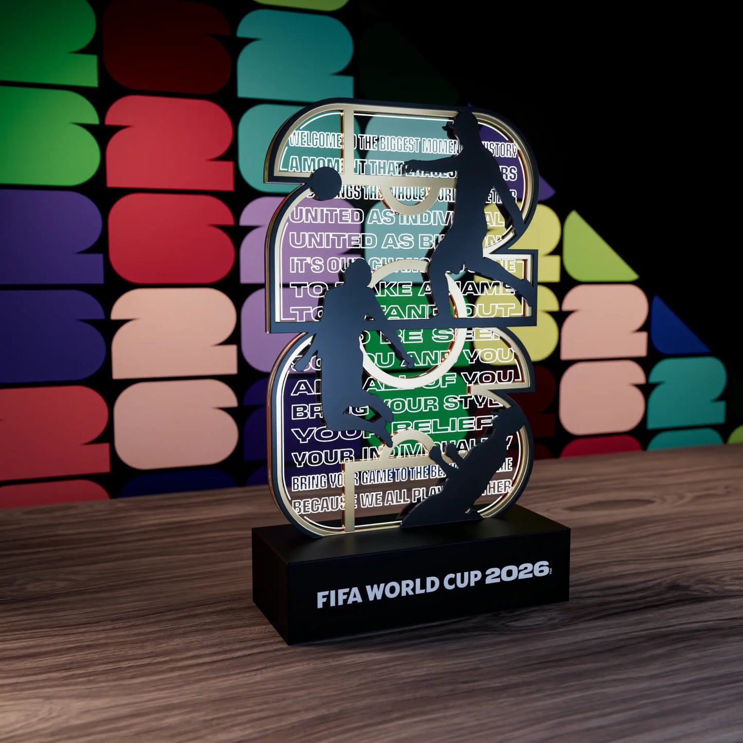 FIFA World Cup 2026 Mascots Clutch Maple Zayu LED Light up Figurine, Plug-In Night Light Collectible Memorabilia Decor for Home Office Desk, Gift for Kids Teens Adults Sports Fan