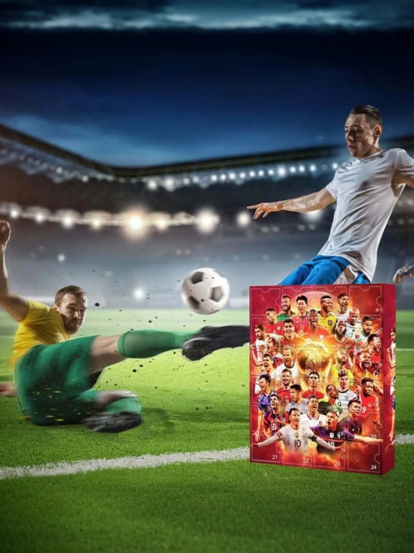 World Cup Advent Calendar World Cup Football Blind Box Interesting Character Desktop Display